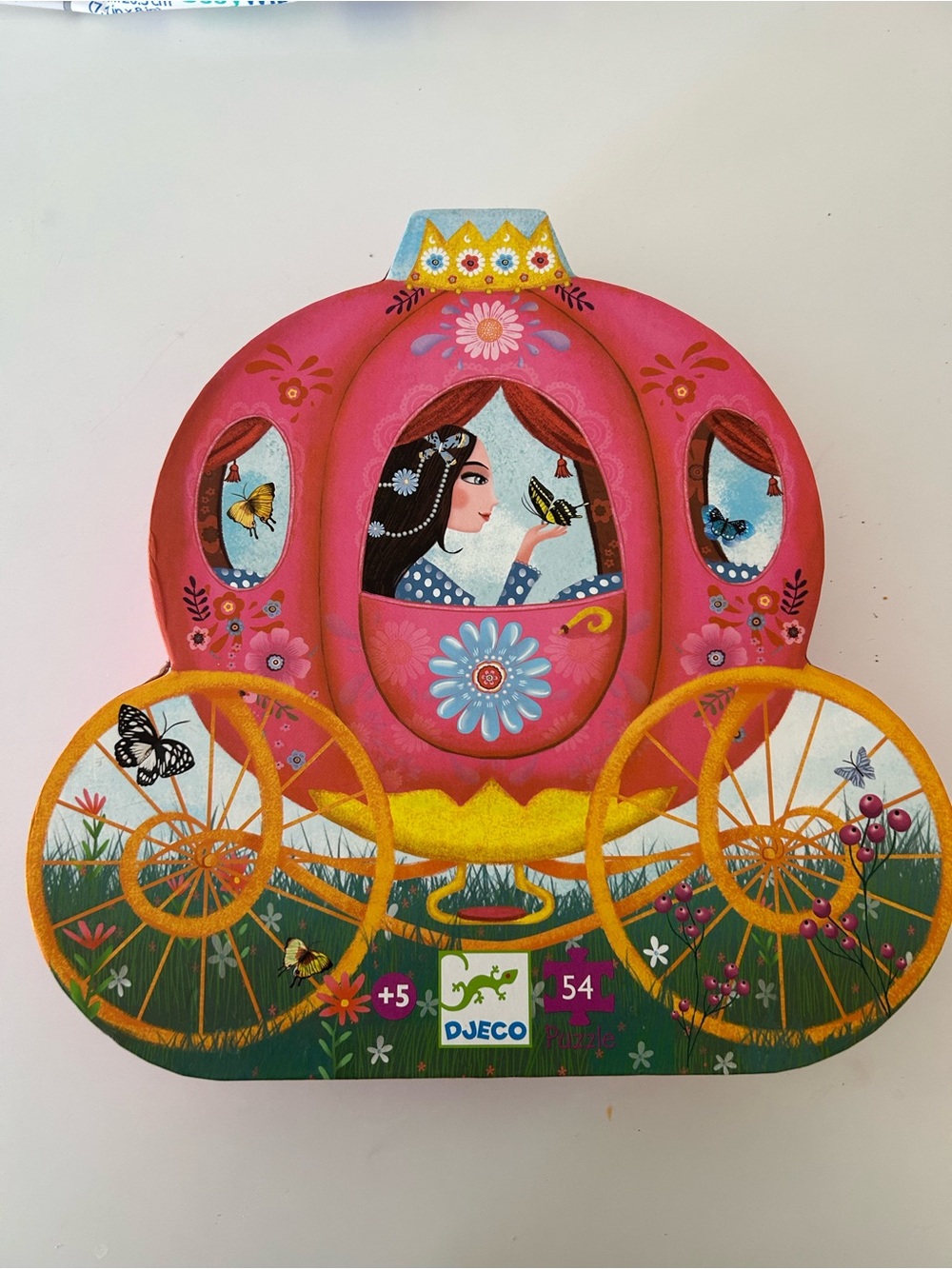 Djeco Elise’s Carriage Puzzle - 54 Pieces